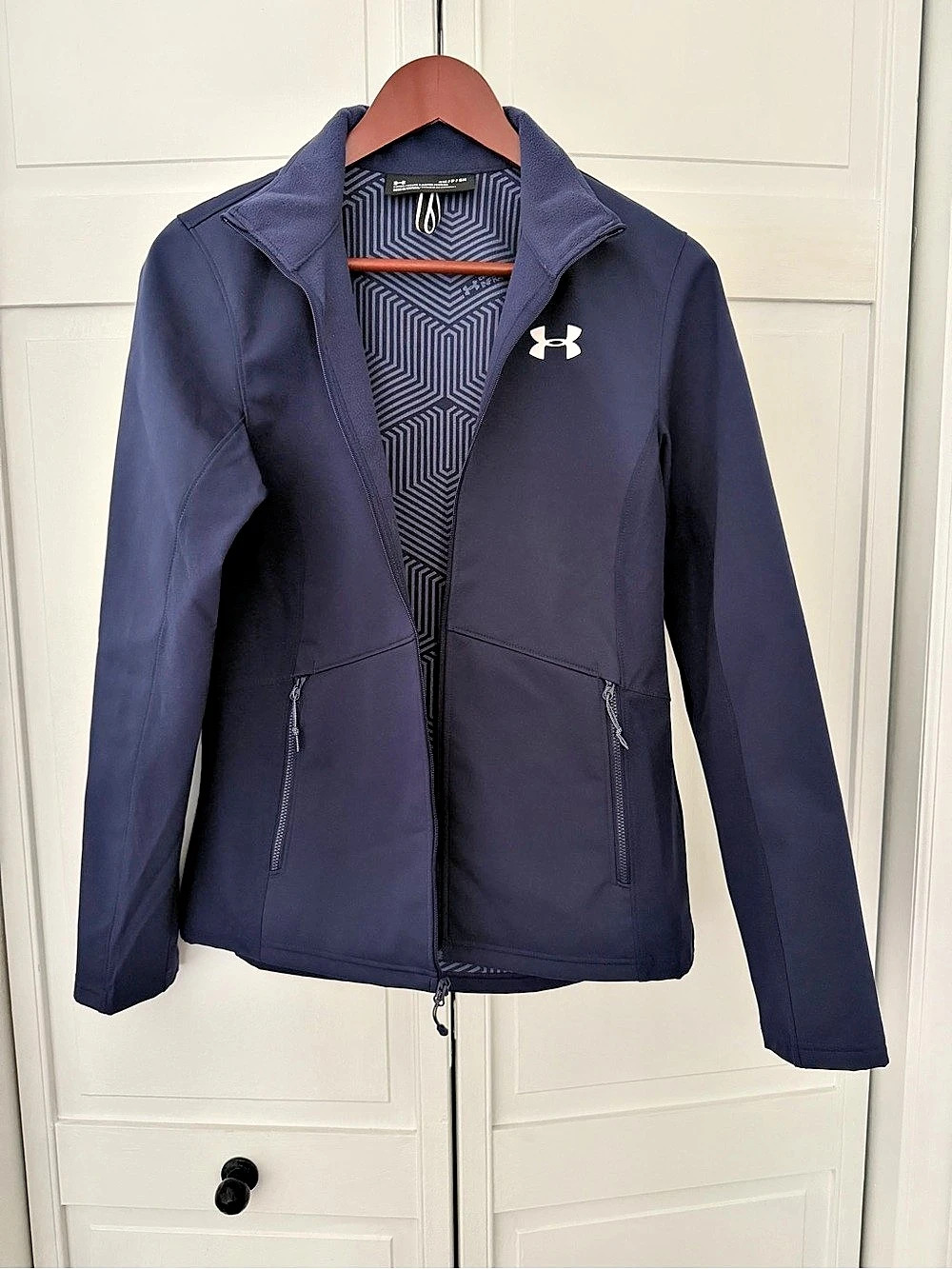Under Armour UA Storm ColdGear Infrared Shield Jacket Blue Small